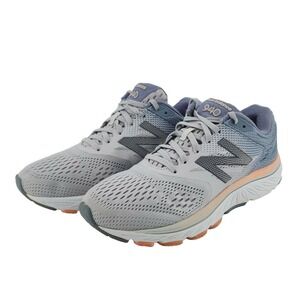 New Balance 940v4 Womens Running Shoes Grey Blue Peach W940GP4 Size 8
